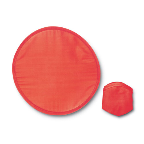 Nylonowe, składane frisbee czerwony IT3087-05 