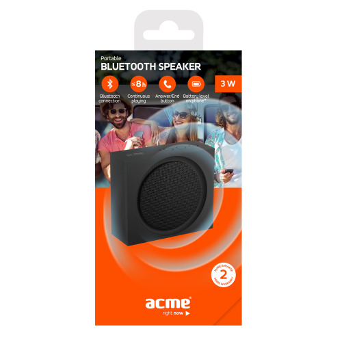 Głośnik Bluetooth ACME PS101 Czarny EG 036803 (4)