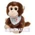 Taffy, pluszowa małpka brązowy HE748-16  thumbnail