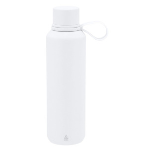 Butelka termiczna 630 ml ze stali nierdzewnej z recyklingu Biały