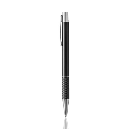 Długopis metalowy ze srebrnymi detalami / Kubbing Czarny IP13147011 