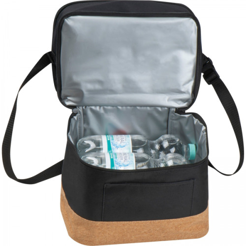 Torba termiczna RPET na 6 puszek 500 ml WOLFGANG Czarny 6261003 (3)