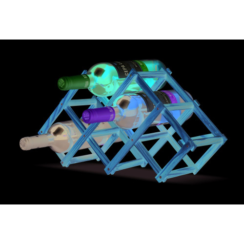 Drewniany stojak na wino Drewna MO6269-40 (2)