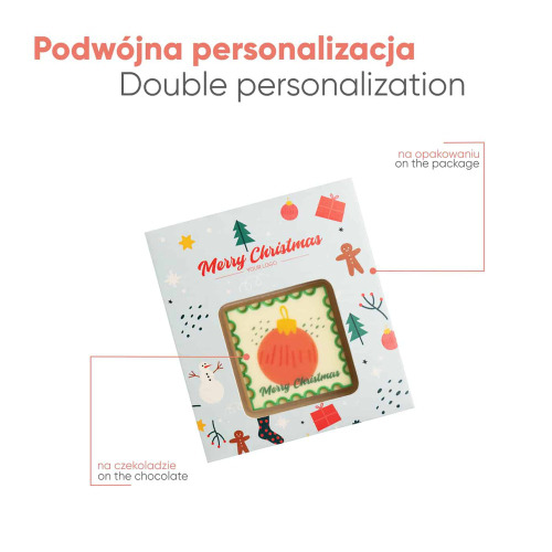 Czekoladka Z Nadrukiem Chocostamp 30 G Wielokolorowy S0118/XM (2)