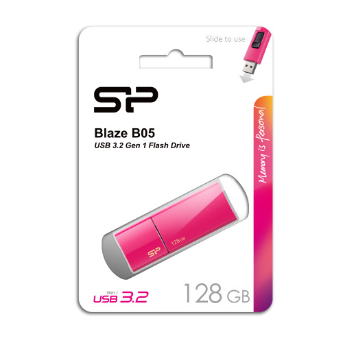 Pendrive Blaze B05, 128GB 3.0 Silicon Power Różowy EG813211 128GB (4)