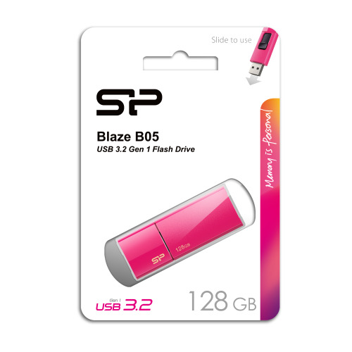 Pendrive Silicon Power 3,0 Blaze B05 różowy EG813211 128GB (4)