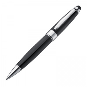 Długopis metalowy touch pen ROSE Czarny