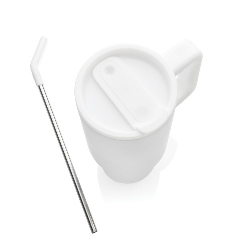 Kubek termiczny 900 ml Biały P437.3003 (8)