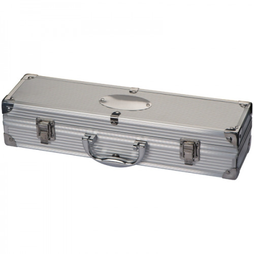 Zestaw sztućców do grilla OVAL PLATE Szary 064807 (1)