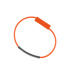 Opaska na rękę, bransoletka, kabel do ładowania i synchronizacji pomarańczowy V0331-07 (5) thumbnail