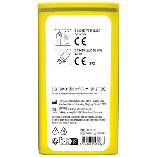 MiniKit Pierwsza Pomoc Przezroczysty żółty 1Z255306 (4)