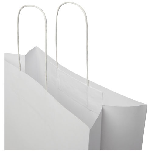 Torba z papieru Kraft ze skręconymi uchwytami – 31 x 12 x 31 cm Biały 1ZM00901 (5)