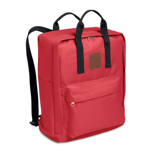 Plecak z poliestru 600D czerwony MO9001-05 