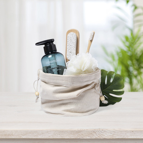 Bawełniana kosmetyczka Neutralny V6687-00 (3)