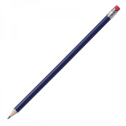 Ołówek z gumką HICKORY niebieski 039304 (1)