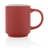 Kubek ceramiczny 180 ml Czerwony P434.074 (1) thumbnail