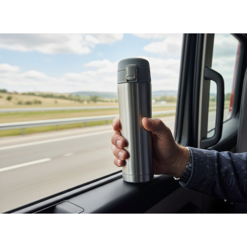 Kubek termiczny 450 ml | Els Srebrny VA932-32 (1)