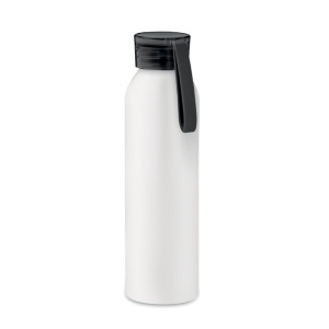 Butelka aluminiowa 600ml biały/czarny
