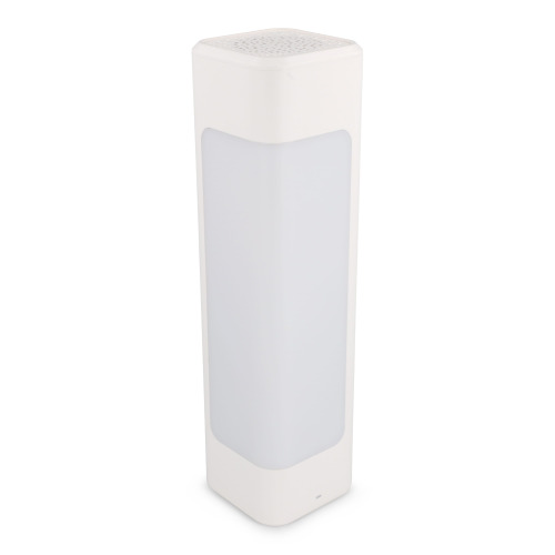 Głośnik White Noise Xoopar Aura wykonany z plastiku z recyklingu Biały LT41317-N0001 