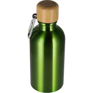 Butelka metalowa 400 ml MARILYN Jasnozielony