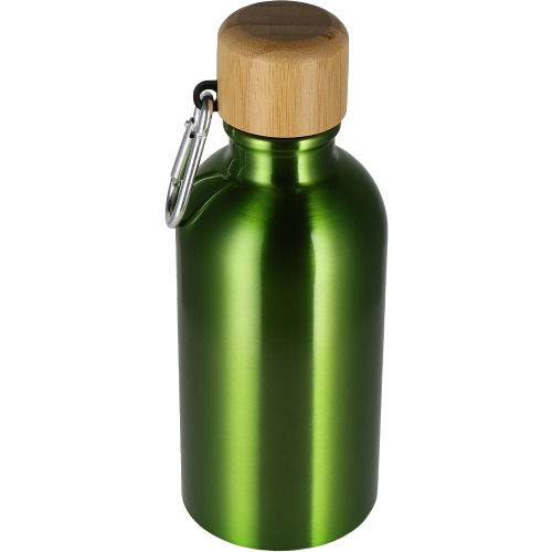 Butelka metalowa 400 ml MARILYN Jasnozielony 8497229 