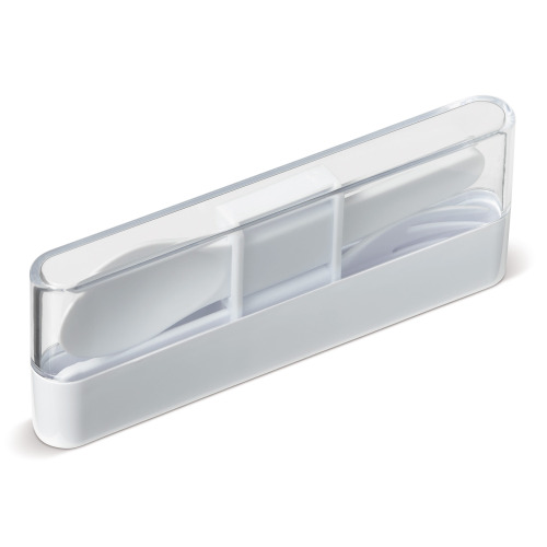 Zestaw sztućców obiadowych w pudełku Biały LT90409-N0001 