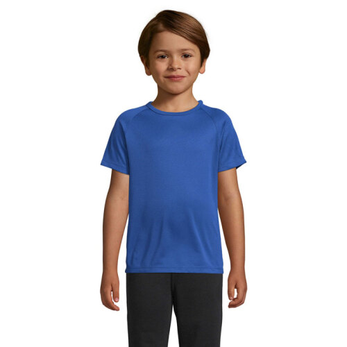 SPORTY Dziecięcy T-Shirt Niebieski S01166-RB-4XL 