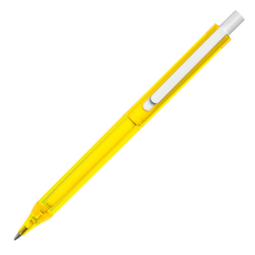 Długopis plastikowy BRUGGE żółty 006808 (3)