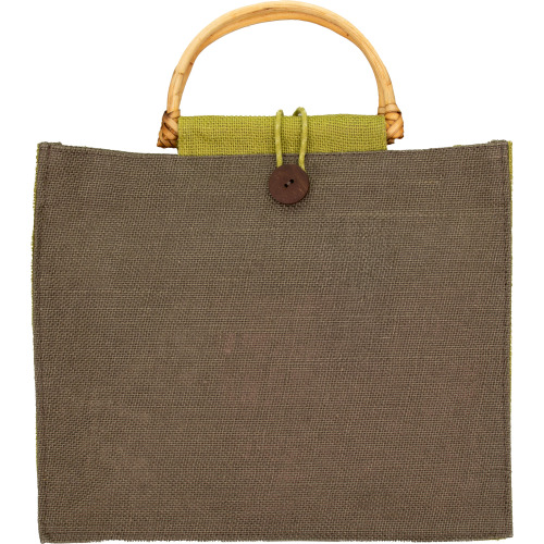 Torba z juty JENNIFER Zielony 6753809 (2)