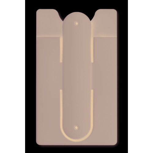 Silikonowy uchwyt na karty Czarny MO9685-03 (2)