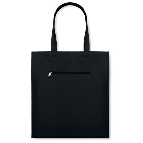 Płócienna torba na zakupy czarny MO8608-03 