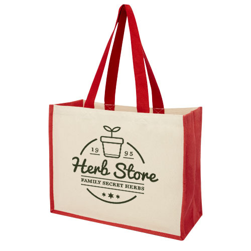 Torba z płótna 320 g/m² i juty Varai Czerwony 21070121 (1)