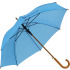 Parasol automatyczny drewniany Ø105 cm NANCY Jasnoniebieski 513124  thumbnail