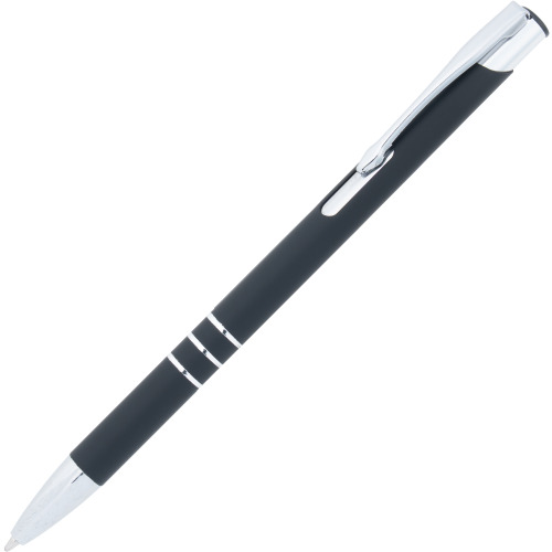 Długopis metalowy soft touch NEW JERSEY Czarny 055503 