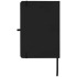 Teak notatnik A5 z twardą okładką z materiałów z recyklingu i stronami w linie Czarny 10601390 (3) thumbnail