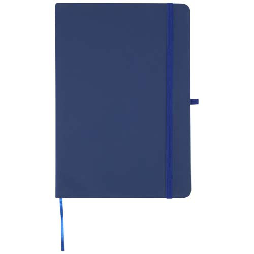 Zestaw Spectrum: długopis i notes A5 wykonany z materiałów z recyklingu Granatowy 10740255 (2)