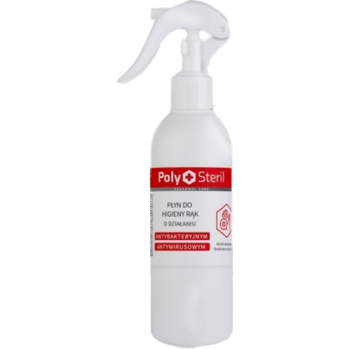 Płyn do dezynfekcji rąk 250 ml - spray biały SG940425 