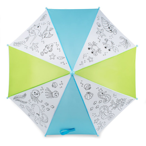 Parasol do kolorowania KIDDI z pisakami Barwny 37050 (1)