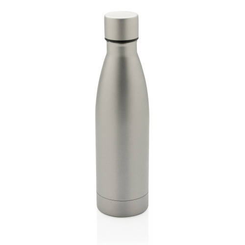 Butelka termiczna 500 ml, stal nierdzewna z recyklingu Szary P433.272 (4)