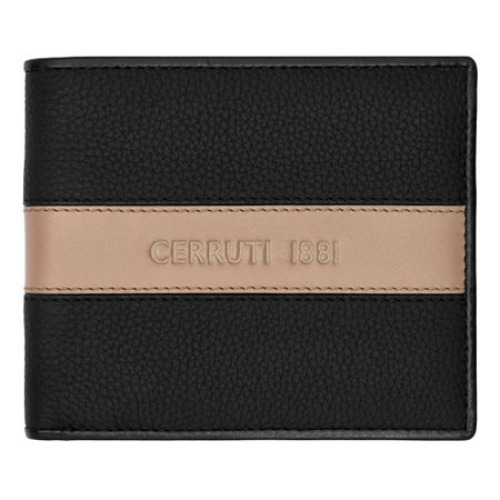 Portfel karty Delano Taupe & Black Beżowy NLW406X (1)