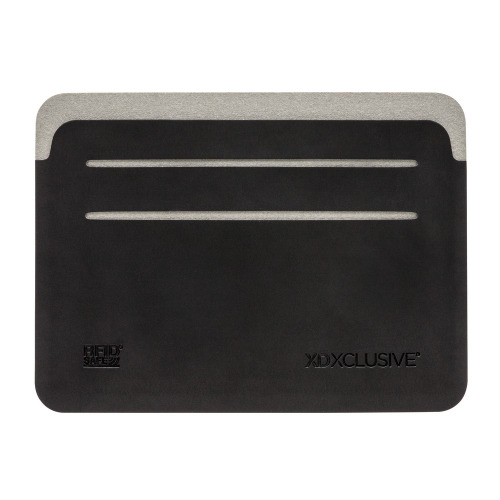 Etui na karty kredytowe Quebec, ochrona RFID Szary P820.671 (5)