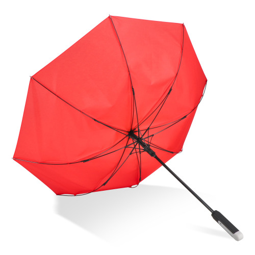 Emerantia 190T Pongee 23" Parasol otwierany automatycznie Czerwony LT97121-N0021 (6)