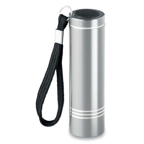 Latarka z 1 diodą LED Srebrny MO8874-14 