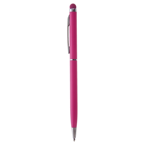 Długopis, touch pen różowy V1637-21 
