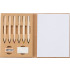 Zestaw do rysowania, notatnik, kredki, gumka, temperówka Neutralny V8094-00 (2) thumbnail