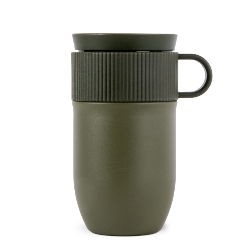 Izolowany kubek Sagaform Ted, 280 ml, szczelny, można myć w zmywarce Dried Green LT52131-N0049 