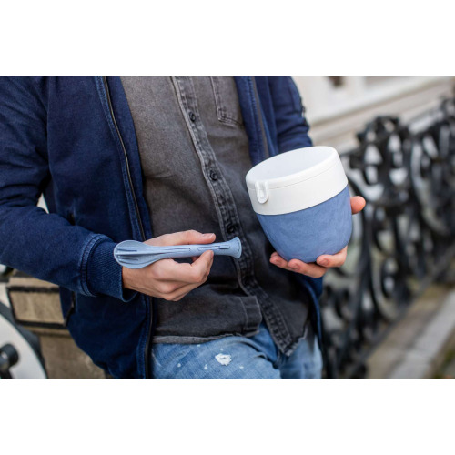 Pojemnik Bento Club organic blue Koziol Niebieski KZL3198671 (4)