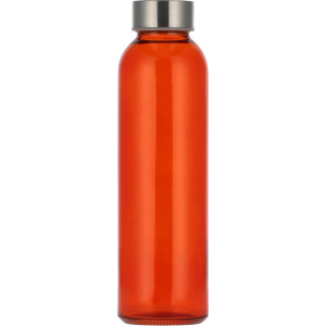 Butelka szklana INDIANAPOLIS 500 ml Pomarańczowy