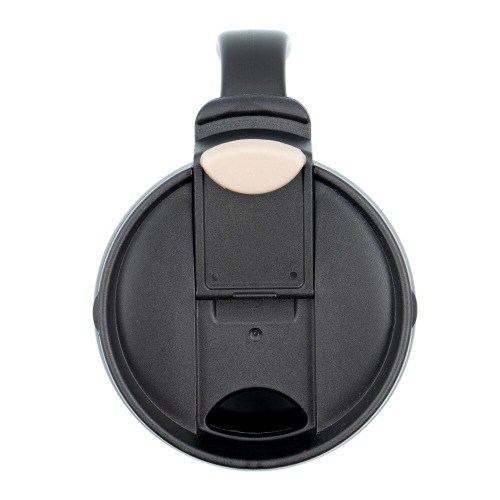 Kubek termiczny 400 ml z rączką | Wyatt żółty V4838-08 (6)