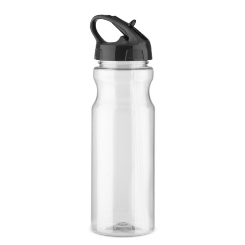Bidon ze słomką TRANCE 700 ml Czarny 16216-02 